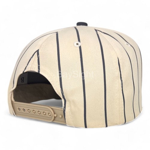 Baseball Cap Snapback Adjustable Striped Sports Ball Cotton Hat Flat Brim Visor - Picture 56 of 68