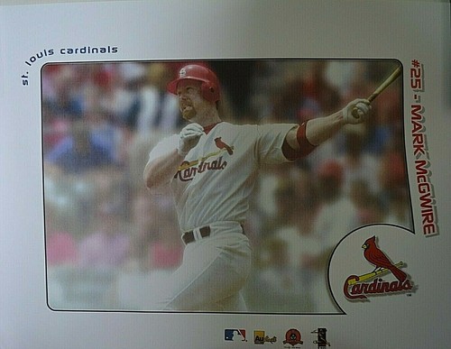 RARE - TAZ - LOONEY TUNES BASEBALL SERICEL - "DEVIL OF A HITTER" - MARK McGWIRE - Picture 5 of 5