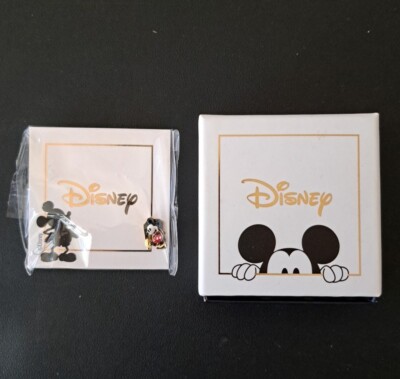 Disney Vintage Mickey Mouse Gold Keep Collective Enamel Charm 