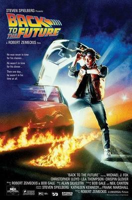 ZURÜCK IN DIE ZUKUNFT BACK TO THE FUTURE FILMPOSTER POSTER KINOPLAKAT FILMPLAKAT