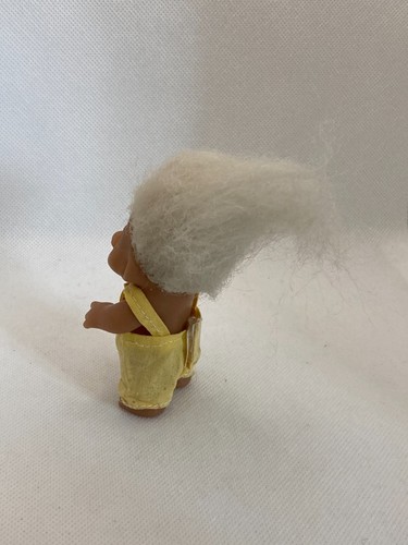 Vintage 1986 DAM Small Troll with White Hair - Please Read - Picture 10 of 13