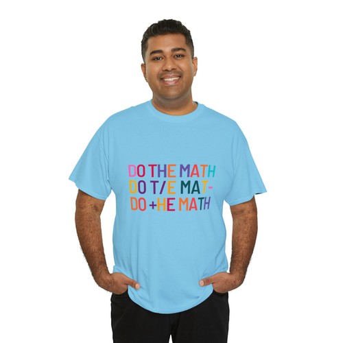 Do the math Unisex graphic tee - Picture 129 of 157