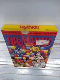 1985 Nintendo NES Dr. Mario Video Game with Box and Manual