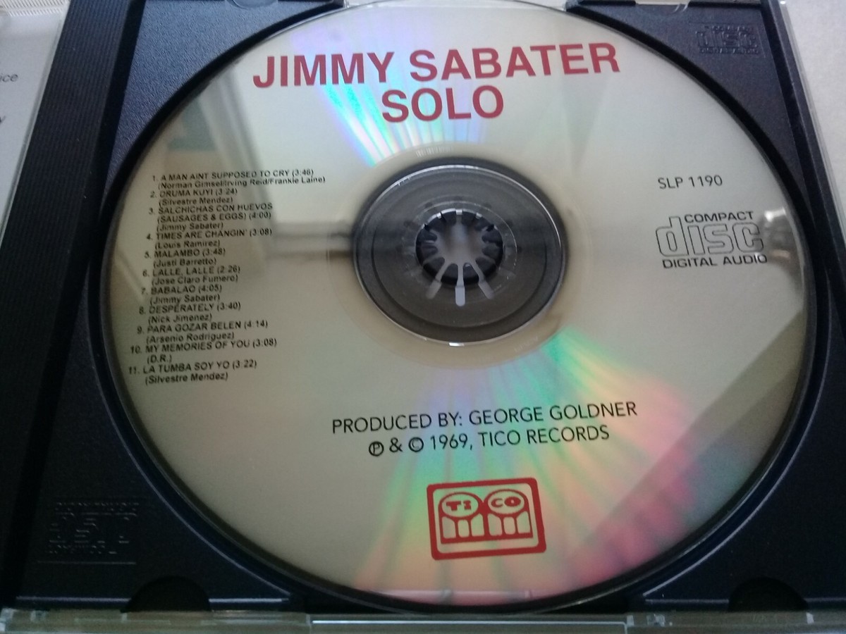 Jimmy Sabater Solo 1969 Tico / Fania CD | eBay