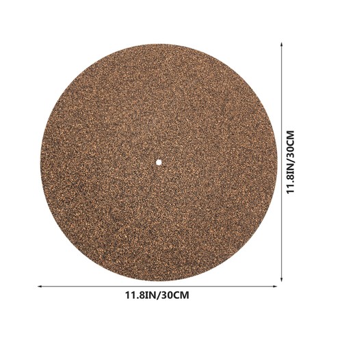 Alfombra corredera antiestática para tocadiscos de vinilo de corcho - Imagen 2 de 8