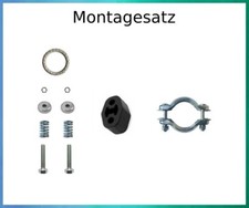 Komplette Montagesatz für Mittelschalldämpfer Peugeot 307 / CC 1.6 80KW Auspuff