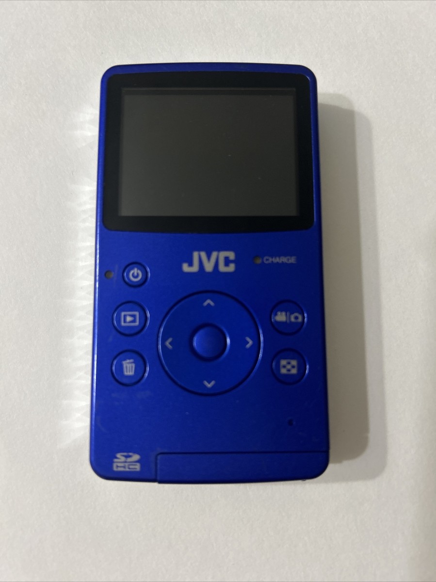 JVC HDメモリーカメラ GC-FM1 青 HDメモリーカメラPICSIOGC-FM1製品情報 | JVC