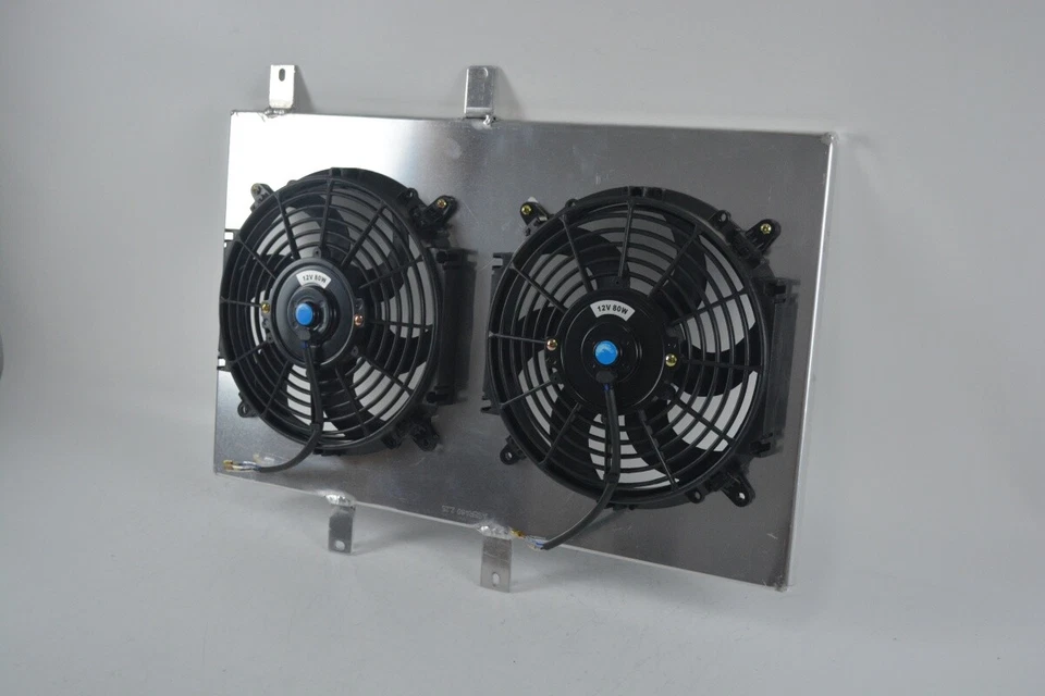 Aluminum Shroud+Fan For FORD PROBE 2.2L MAZDA 626/MX-6 GD F2/F2T 1988-1992 Auto - Image 3 of 4