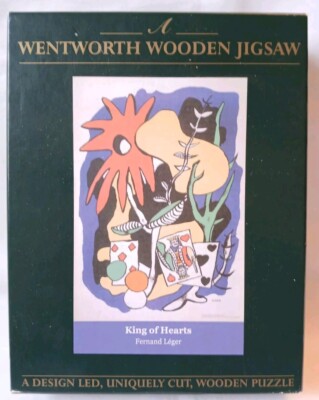 Wentworth King of Hearts Fernand Leger 250 Teile Puzzle Kunstkarten selten