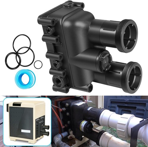 77707-0205 Pool Heater Manifold Assembly Kit for Pentair MasterTemp 175, 200,300