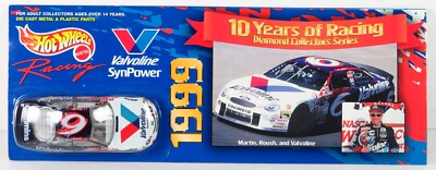 Hot Wheels Racing Nascar 1999 Mark Martin #6 Roush Valvoline Ford