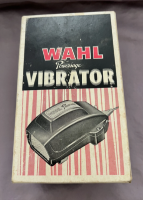 Wahl Powersage Vibrator Electric Barber Shop Hand Massager 4300 Working w/  Box | eBay