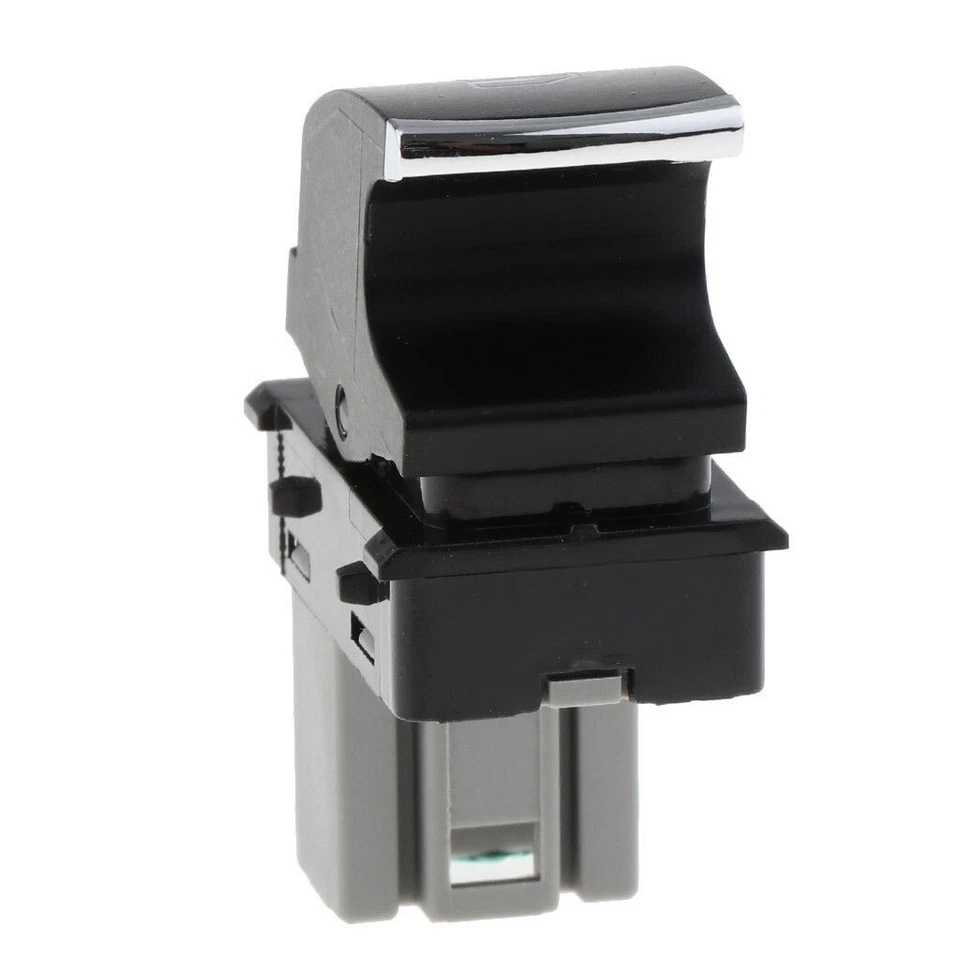 PULSANTE INTERRUTTORE ALZACRISTALLI FINESTRINI CROMATO VW GOLF 5 6 POLO PASSAT - Immagine 3 di 4