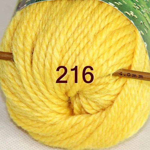 Sale new soft warm 1 BallX50g Chunky Thick Wool Hand Knitting Yarn 216 Banana - Picture 5 of 22