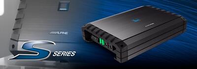 Alpine S2-A55V S-Series 5-Kanal Verstärker RMS Leistung 540 Watt Amplifier