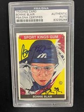 BONNIE BLAIR 2008 SPORTKINGS #93 - PSA/DNA CERTIFIED AUTO - SPEED SKATING *5247
