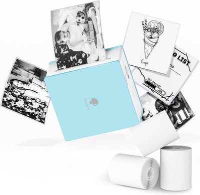 Ultra-Compact Bluetooth Sticker Printer for Creative Projects - Perfect Gift