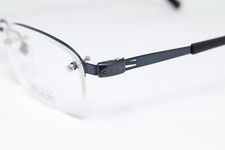 MATSUDA 14628 NV 53-18 Original Vintage Eyeglasses Frame Navy Blue Half-Rim