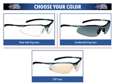 Bolle Contour Metal Safety Glasses & Sunglasses Work Eyewear Choose Lens Color
