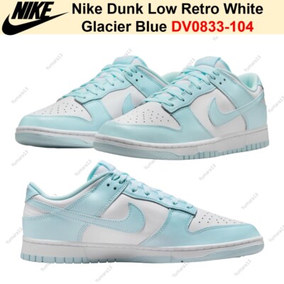 国内配送 NIKE DUNK LOW RETRO BTTYS WHITE/GLACIER BLUE Nike Dunk Low Retro - White / Glacier Blue – Kith Europe