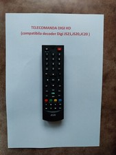 Telecomando DIGI HD ( compatibil decoder Digi : JC20,JS20,JS21 )