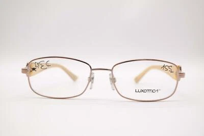 Lunettes Monture Luxottica LU 2274 Cuivre Marron Ovale Neuves - Photo 1/4