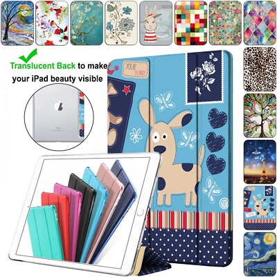 iPad Air 3 PRO 10.5 9.7 10.9 7.9 10.2 Auto Sleep/Wake PC Cover Puppy Friend