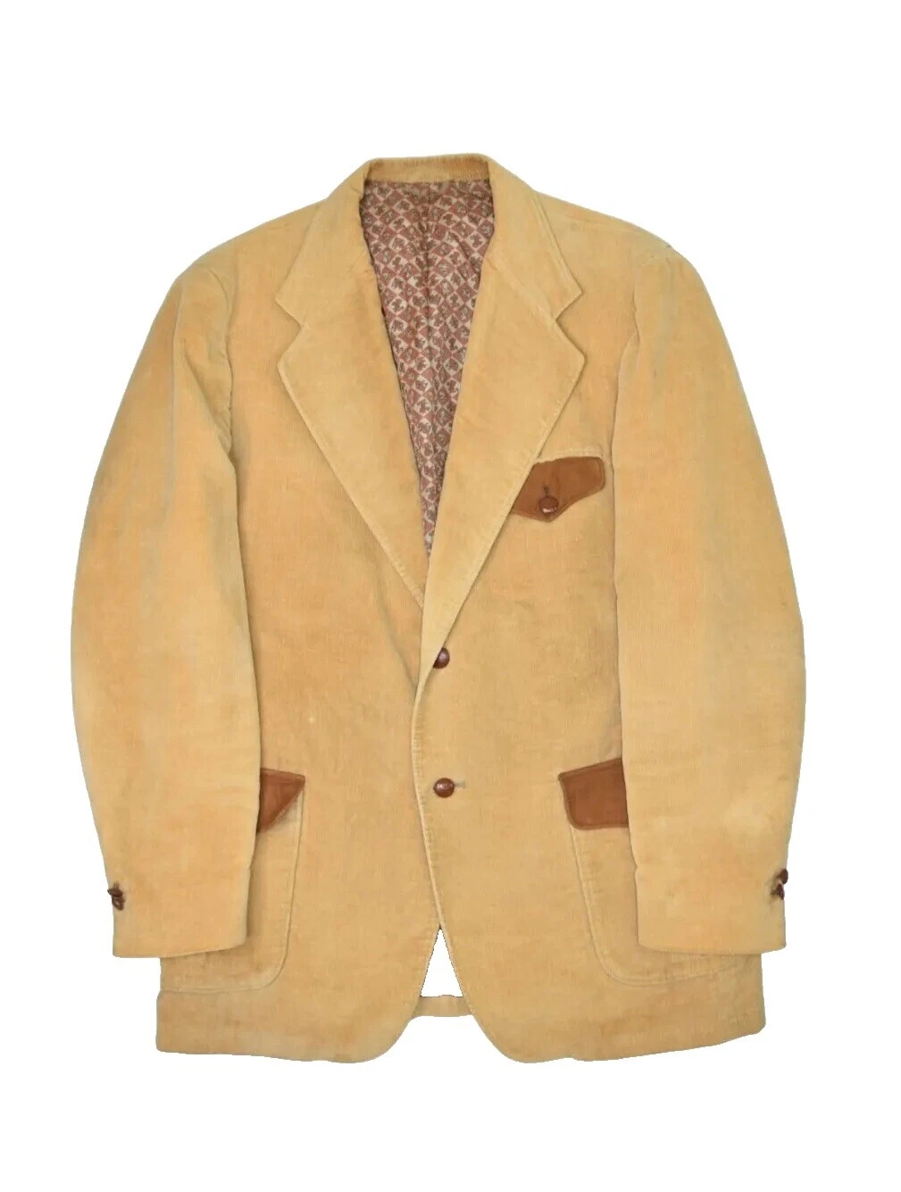 Roupas Vintage década de 1980 de couro para homens