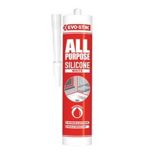 Evo Stik All Purpose Silicone Sealant White Evo