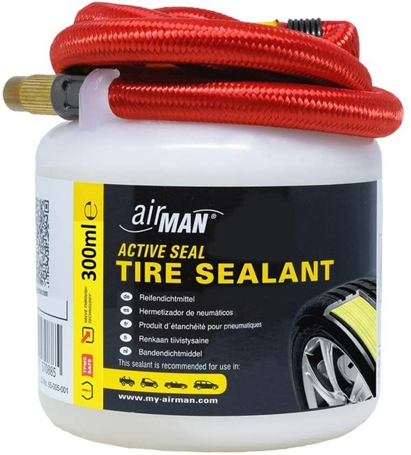 AirMan Active Tyre Repair Sealant 300ml Universal Use With Any Air