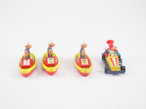 Corgi Lot Of 3 Popeye In Boat And Woody Woodpecker In Car - Picture 8 of 9