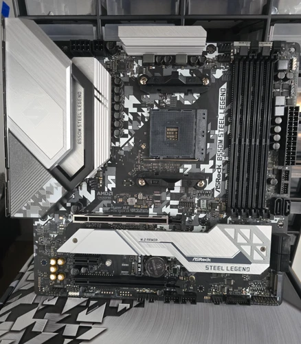 ASRock B550M Steel Legend AM4 Motherboard - Used, Tested, Boxed, Latest BIOS