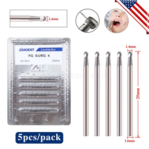 Dental (Surgical) Round Tungsten Carbide Bur FG Burs For High Speed Handpiece - Picture 44 of 47