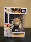 Funko Pop! Star Wars Rebels Chopp #133 Box Error Extremely Rare Vinyl Figure