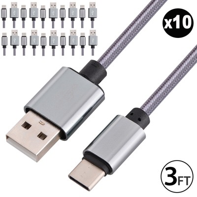 10x Samsung OEM USB-C Type C Cable Fast Charging Cord for Galaxy S8 Note 8 LG G6