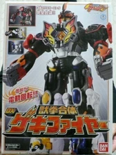 Power Rangers Jungle Fury GEKIRANGER GEKIFIRE DX ROBO BANDAI  JAPAN