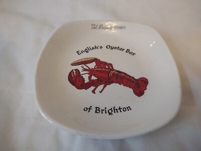 ENGLISH'S OYSTER BAR Brighton HUMMER Schmuckschale 14 cm
