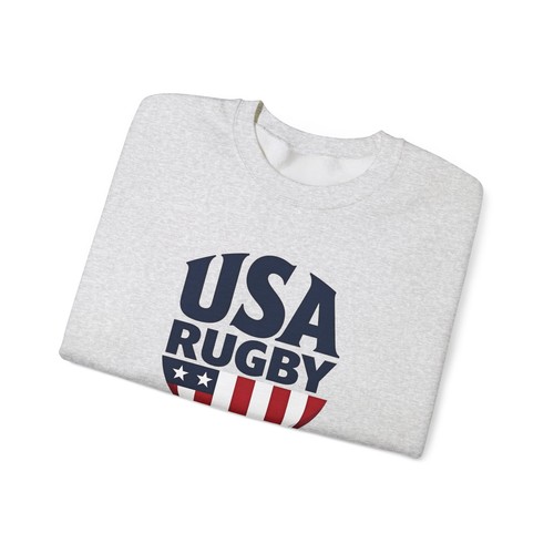 Sudadera USA Rugby Cuello Redondo, Sudadera Oficial Team Spirit, Ropa Positiva - Imagen 11 de 19
