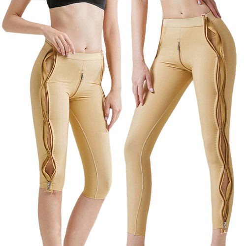 Liposuction Garments Long Legs Thigh Post Surgery Weight Loss Compression Pants - Picture 1 of 11