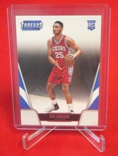 Ben Simmons Rookie Threads Basketball Card 2016-17 #156 MT
