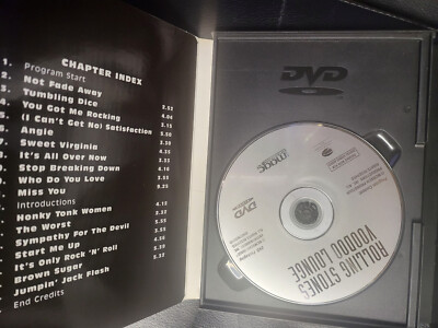 Rolling Stones - Voodoo Lounge, MUSIC DVD/ NO SCRATCHES/ SNAP CASE