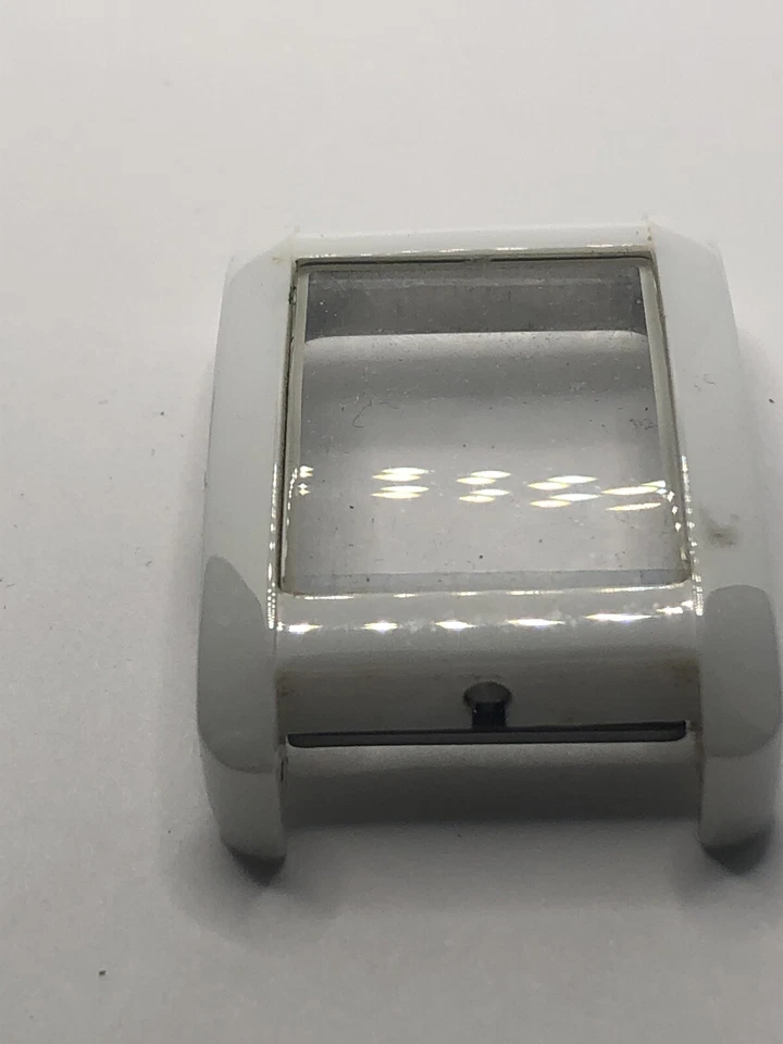 Michael Kors Watch Parts Case Only White Ceramic W/Crystal 32mm GY384 - Image 4 of 4