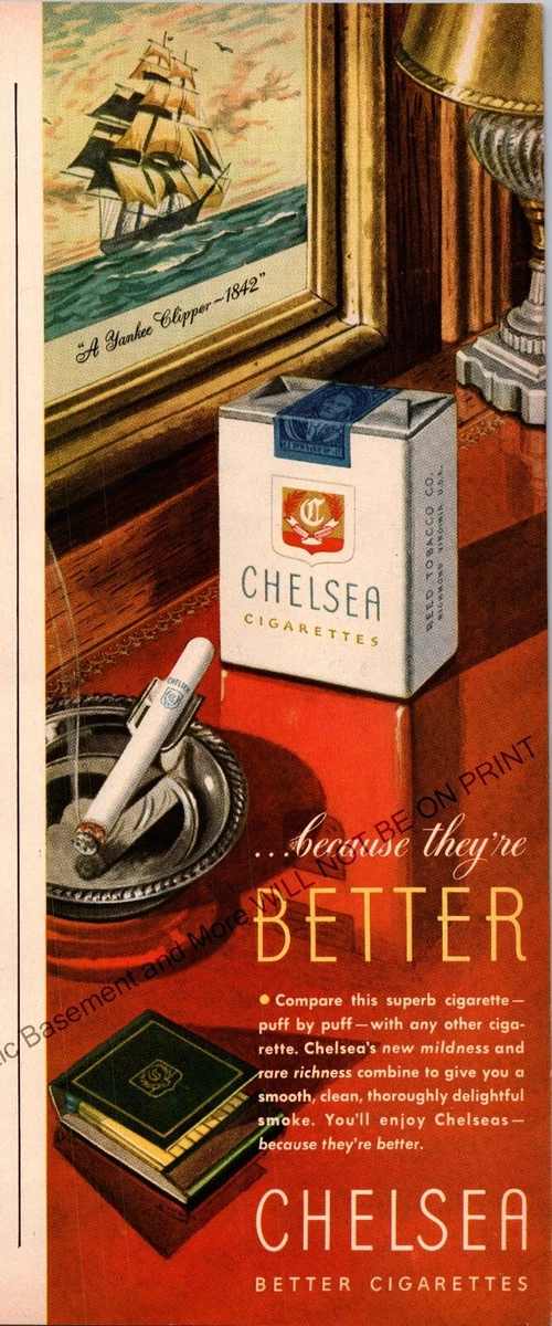chelsea cigarettes for sale Chelsea Collectible Tobacco Cigarettes for sale
