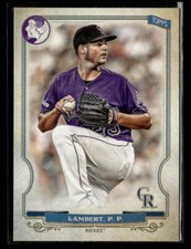 2020 Topps Gypsy Queen #267 Peter Lambert Card Colorado Rockies