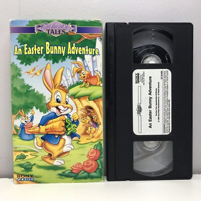 Enchanted Tales Easter Bunny Adventure VHS Video Tape Buy 2 Get 1 Free! Slipcase