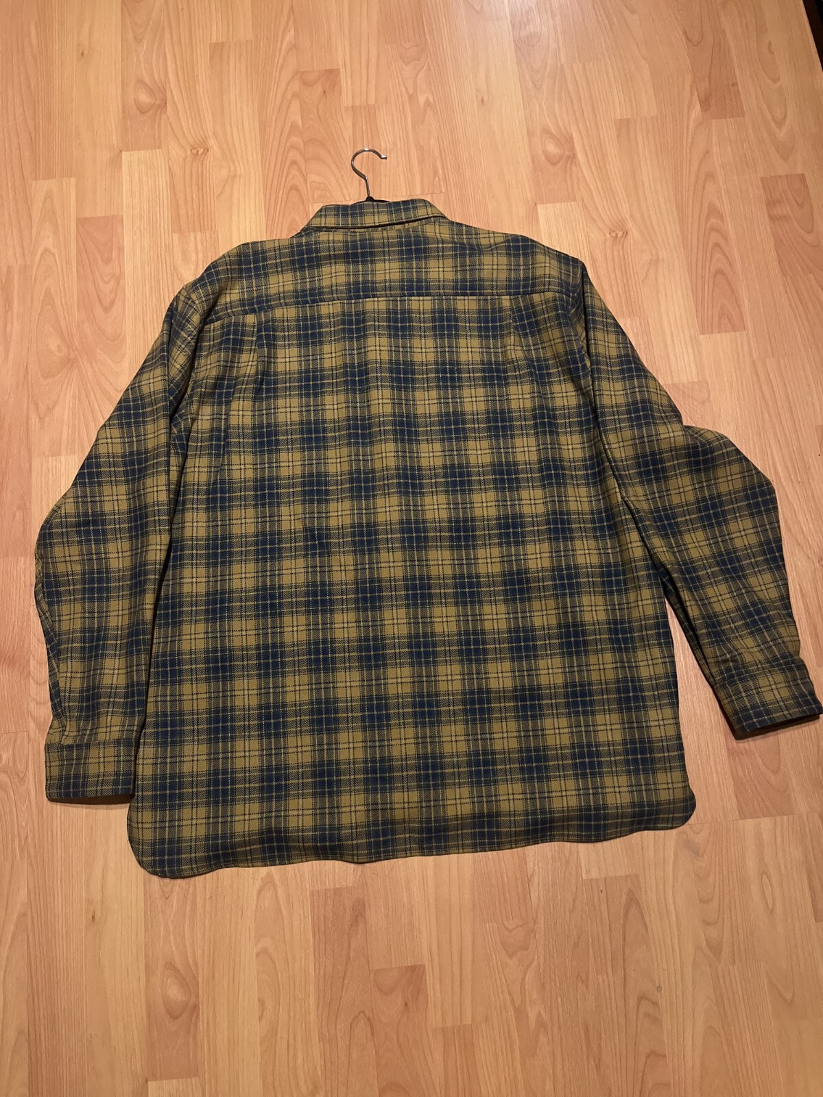 Pendleton - Thomas Kay Edition Brown Plaid Flanne… - image 2