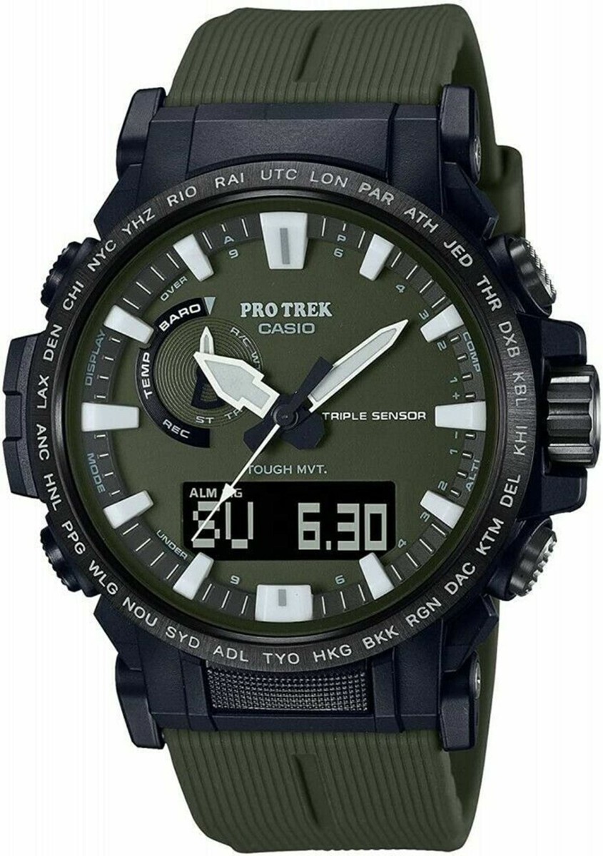 CASIO Watch PROTREK Climber Line Radio Solar PRW-61Y-3JF Men's