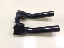 6.5" Pullback Handlebar Risers w/ Top Clamp For Harley Low Rider Road King FLHR