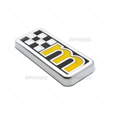 Autocollant Voiture Mountune Racing - Noir Et Vert, 8,2 X 1,3 Cm, Métallique