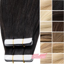 US CLEARANCE Invisible Tape In 100 Real Remy Human Hair Extensions Double Drawn